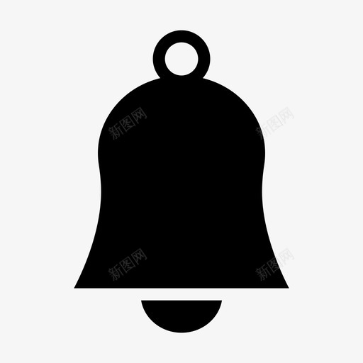 铃声警报通知图标svg_新图网 https://ixintu.com 警报 购物 购物和电子商务图标第二卷 通知 铃声