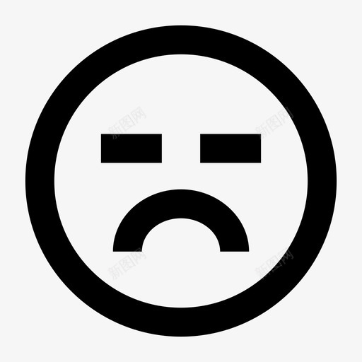 悲伤表情经历表情图标svg_新图网 https://ixintu.com 心烦 悲伤表情 眼神 经历 表情 评分