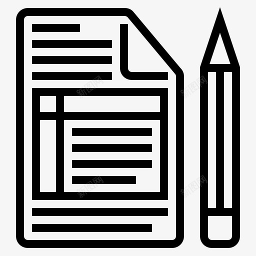 商业文件商业信函财务信函图标svg_新图网 https://ixintu.com 商业信函 商业文件 财务信函