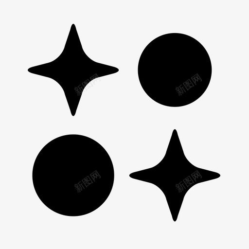 装饰灯光聚会图标svg_新图网 https://ixintu.com 灯光 聚会 装饰 象征