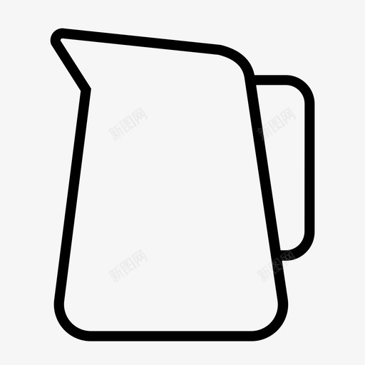 量杯面包房食品图标svg_新图网 https://ixintu.com 厨房 计量 量杯 面包房 食品 食品和烹饪