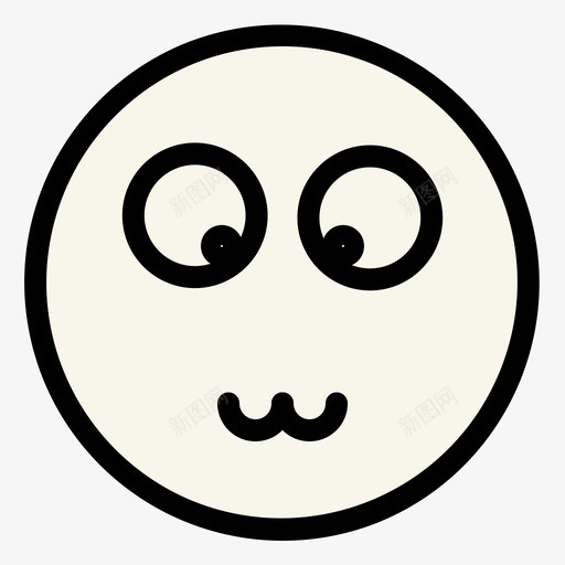 看我斗鸡眼svg_新图网 https://ixintu.com 看我斗鸡眼 线性 扁平 多色 精美 圆润 简约 可爱
