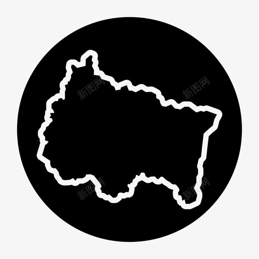 法国地区地图法国大东部图标svg_新图网 https://ixintu.com 大东部 法国 法国地区地图