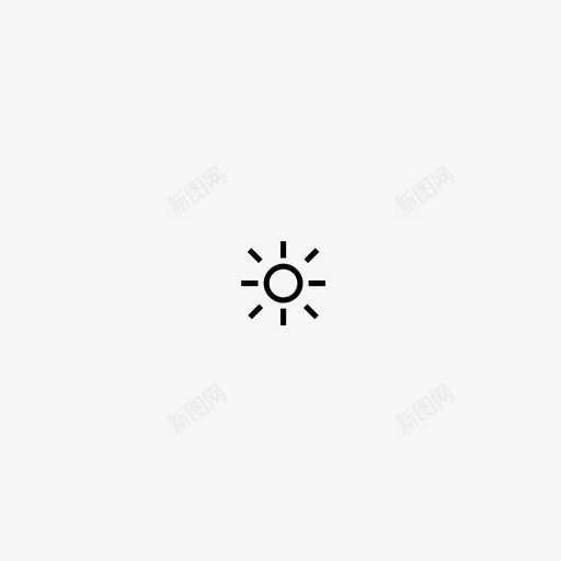 太阳白天光线图标svg_新图网 https://ixintu.com 光线 太阳 白天 脉冲网站图标 阳光