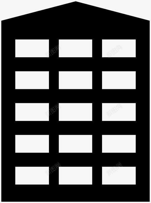 办公室建筑师建筑图标svg_新图网 https://ixintu.com 办公室 建筑 建筑师 酒店