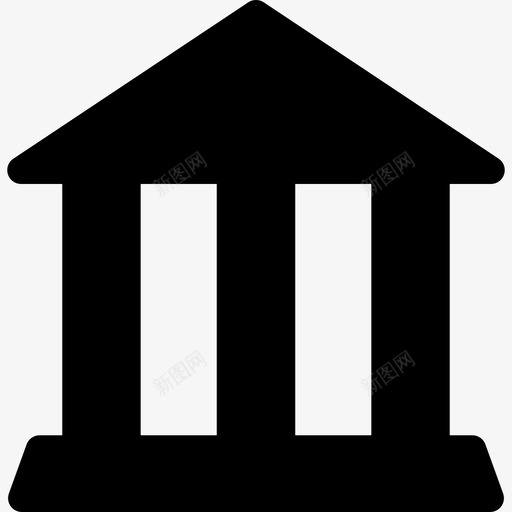 银行大厦商业商业和金融图标svg_新图网 https://ixintu.com 商业 商业和金融 银行大厦