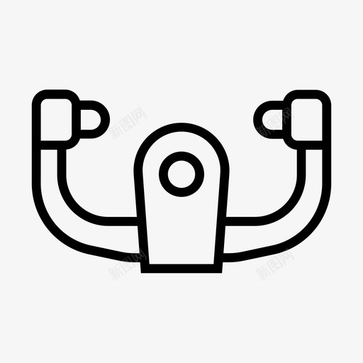 方向盘飞机手轮图标svg_新图网 https://ixintu.com 手轮 方向盘 机场标志 舵 飞机