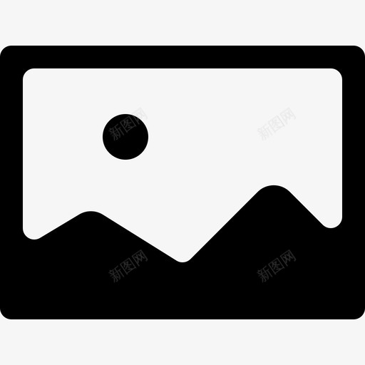 图像库相册摄影图标svg_新图网 https://ixintu.com Uux基本字形 图像库 图片 摄影 照片 相册