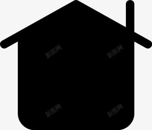 家住所小屋图标svg_新图网 https://ixintu.com 住所 家 小屋 房地产 房子