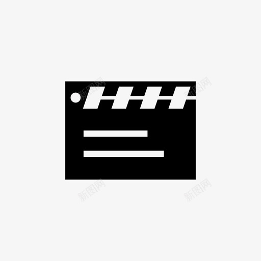 隔板媒体石板图标svg_新图网 https://ixintu.com 剧院 媒体 石板 隔板