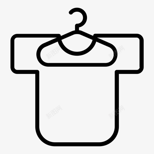 衣帽间衣架衣柜图标svg_新图网 https://ixintu.com 衣帽间 衣架 衣柜