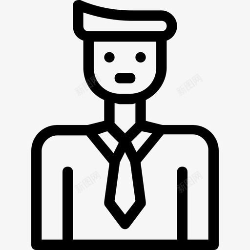 商人阿凡达金融图标svg_新图网 https://ixintu.com 商人 男 金融 阿凡达