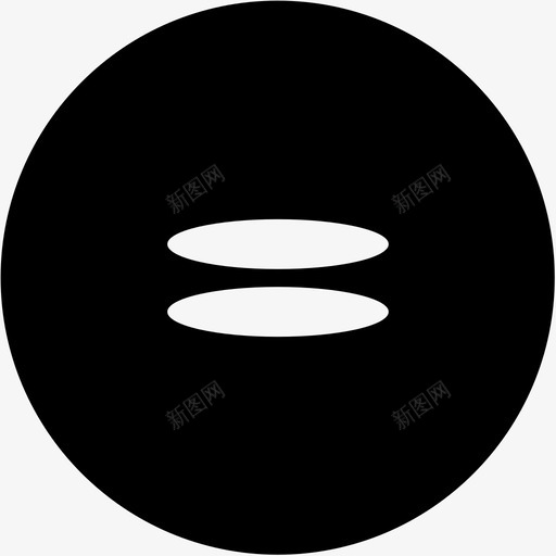 相等相同数学符号图标svg_新图网 https://ixintu.com 数学符号 相似 相同 相等