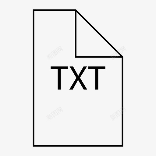 txt文件文本文件图标svg_新图网 https://ixintu.com txt 文件 文本文件