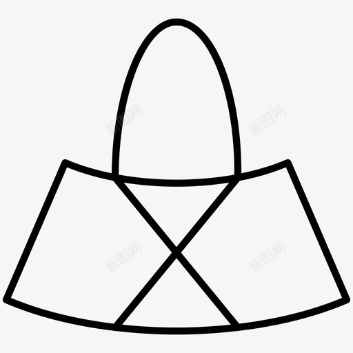 手袋时装钱包图标svg_新图网 https://ixintu.com 手袋 时装 美容工具 钱包