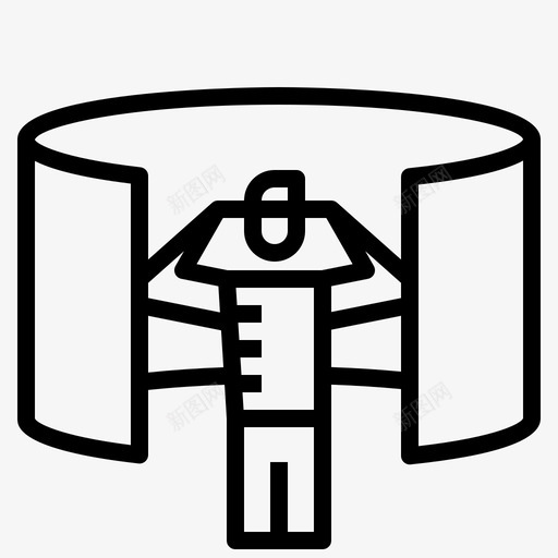 电影视频虚拟现实图标svg_新图网 https://ixintu.com 电影 虚拟现实 视频