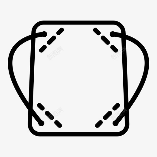 袋子环保袋图标svg_新图网 https://ixintu.com 环保袋 袋子