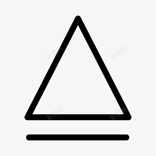 弹出接口多媒体选项图标svg_新图网 https://ixintu.com 多媒体选项 弹出 接口 视频播放器 音乐播放器