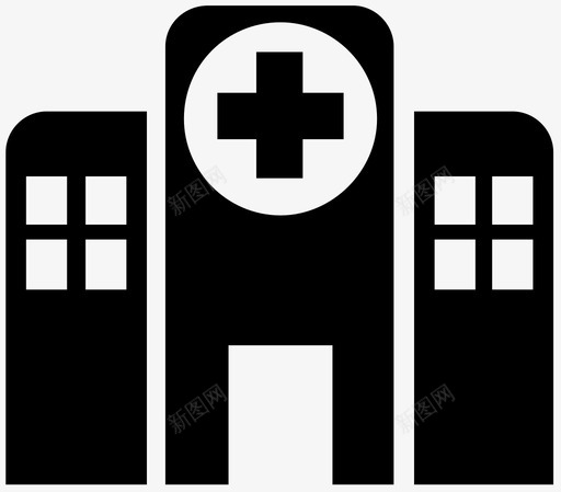 医院疗养院医务室图标svg_新图网 https://ixintu.com 医务室 医院 疗养院