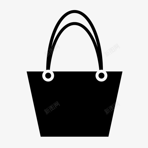 手袋师钱包图标svg_新图网 https://ixintu.com 手袋 手袋实心 设计师 购物 钱包