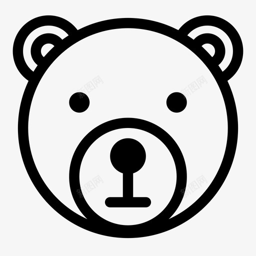 泰迪熊毛茸茸的哺乳动物图标svg_新图网 https://ixintu.com 动物 哺乳动物 尼斯 毛茸茸的 泰迪熊 玩具 野生