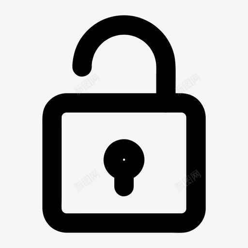 解锁中断打开图标svg_新图网 https://ixintu.com 中断 基本图标所有尺寸 密码 打开 登录 解锁