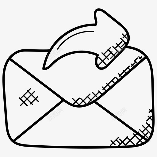 发件箱电子邮件转发电子邮件发送图标svg_新图网 https://ixintu.com 发件箱 电子邮件发送 电子邮件转发 通信涂鸦图标 邮箱