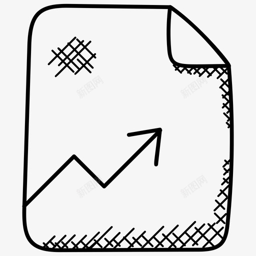 增量增强金融增长图标svg_新图网 https://ixintu.com 增强 增量 金融增长 银行和金融涂鸦图标