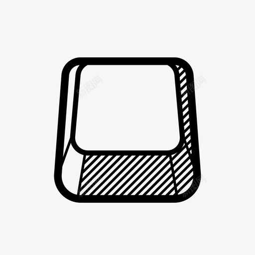 按钮点击键盘图标svg_新图网 https://ixintu.com 按钮 按键 日常用品 点击 键盘
