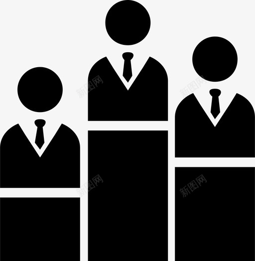 地位成就生意图标svg_新图网 https://ixintu.com 地位 成就 生意 生意人