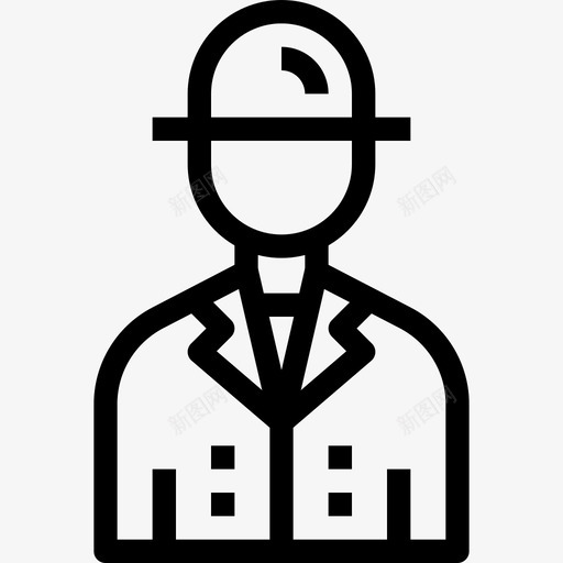 化身人人用户图标svg_新图网 https://ixintu.com 人 化身人 用户