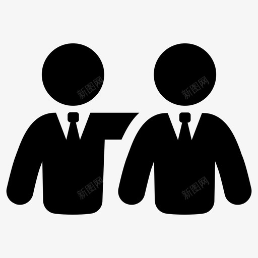 合伙人业务业务伙伴图标svg_新图网 https://ixintu.com 业务 业务伙伴 合伙人 团队