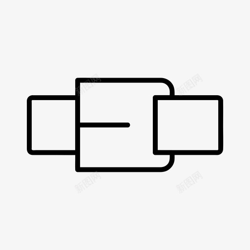 采购产品皮带配件皮带扣图标svg_新图网 https://ixintu.com 安全带 时尚 皮带扣 衣服 配件 采购产品皮带