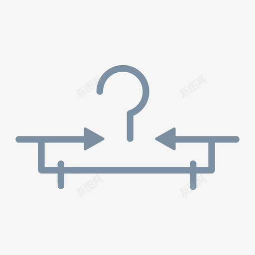 衣夹挂钩与整体强度svg_新图网 https://ixintu.com 衣夹挂钩与整体强度