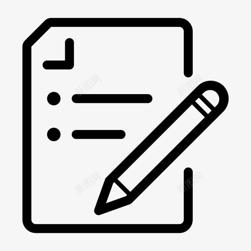 表单查询数据文档图标svg_新图网 https://ixintu.com 2000简单线图标 office 数据 文件 文档 表单查询
