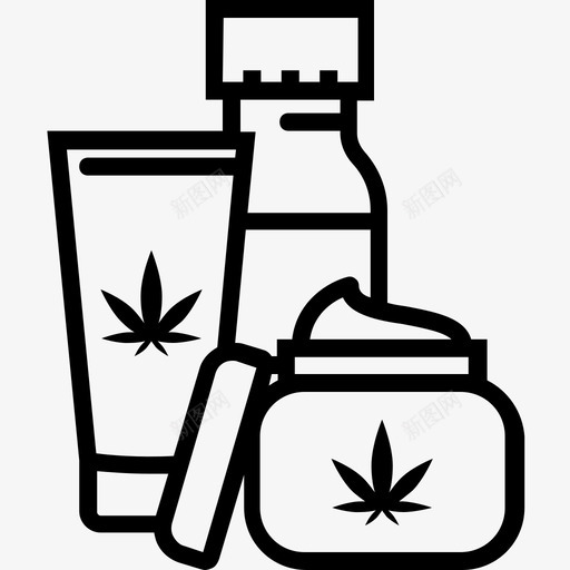 采购产品大麻保健品大麻保健品奶油图标svg_新图网 https://ixintu.com 大麻保健品 奶油 止痛药 药用大麻 采购产品大麻保健品