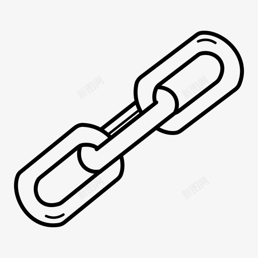 链环粘胶镐图标svg_新图网 https://ixintu.com 粘胶 链环 镐