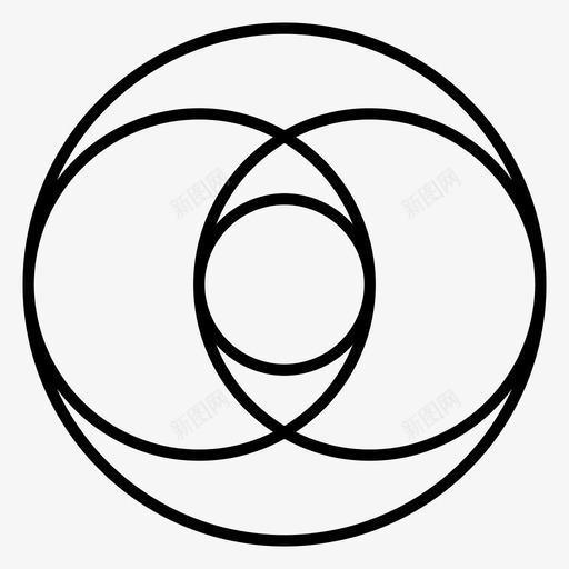 知识炼金术神圣的几何学图标svg_新图网 https://ixintu.com 炼金术 知识 神圣的几何学