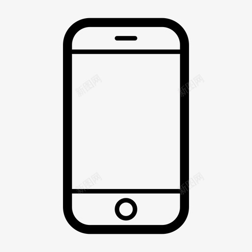 智能手机手机2000个简单的线图标svg_新图网 https://ixintu.com 2000个简单的线图标 手机 智能手机