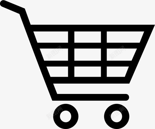 购物车食品杂货市场图标svg_新图网 https://ixintu.com 商店 市场 购物车 食品杂货