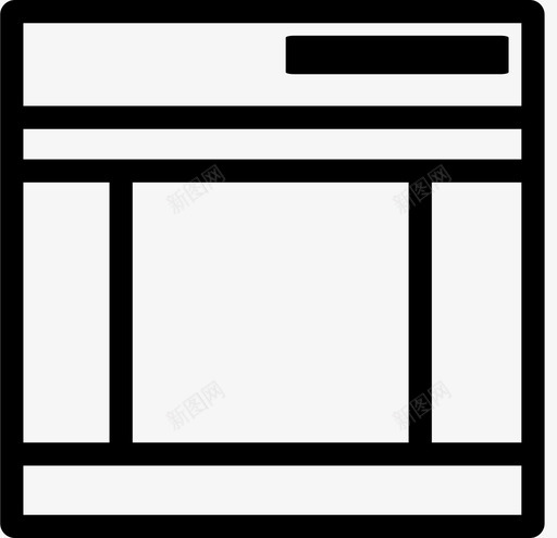 1006布局_主菜单1svg_新图网 https://ixintu.com 1006布局_主菜单1 线性 扁平 简约