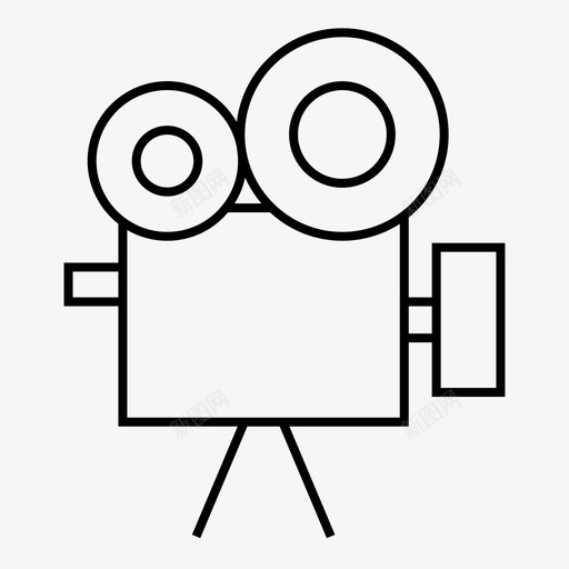 视频奖项电影院图标svg_新图网 https://ixintu.com 制片人 奖项 电影 电影院 视频