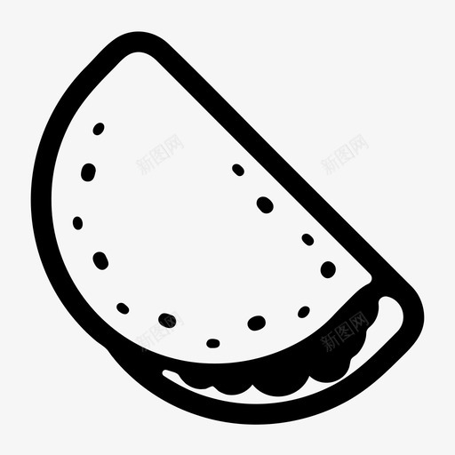 木薯饼玉米饼图标svg_新图网 https://ixintu.com 木薯饼 玉米饼
