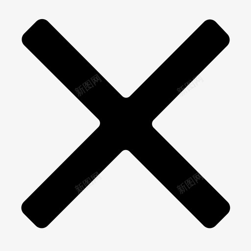 否取消关闭图标svg_新图网 https://ixintu.com 201805misc 倍增 停止 关闭 取消 否 消除