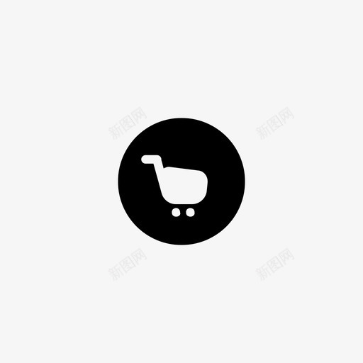 购物车结帐电子商务图标svg_新图网 https://ixintu.com 电子商务 结帐 网上购物 购物篮 购物车