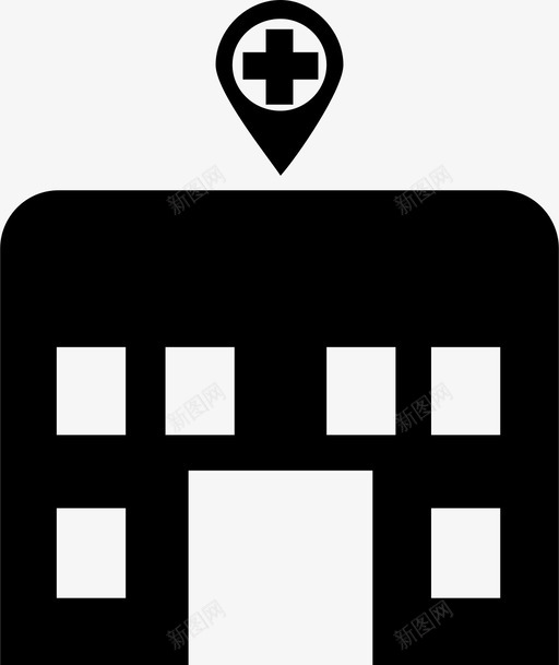 医院疗养院医务室图标svg_新图网 https://ixintu.com 医务室 医院 疗养院
