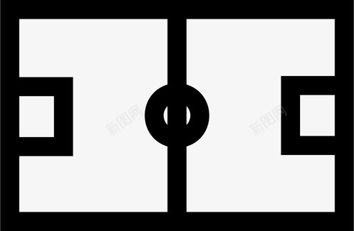 足球场竞技场足球图标svg_新图网 https://ixintu.com 竞技场 足球 足球场
