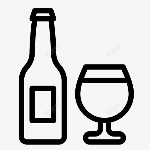 采购产品啤酒啤酒瓶啤酒杯图标svg_新图网 https://ixintu.com 啤酒杯 啤酒瓶 工艺啤酒 爱好和兴趣 采购产品啤酒 饮料
