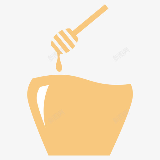 首页_低栏_蜜罐(选中)svg_新图网 https://ixintu.com 首页_低栏_蜜罐(选中)