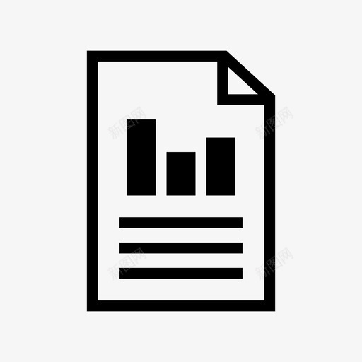 销售数字纸张图标svg_新图网 https://ixintu.com 商业项目管理 报告 数字 纸张 统计 销售